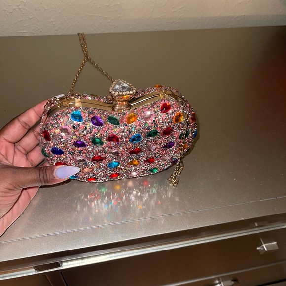 Multicolor Rhinestone Purse - Picture 3 of 3